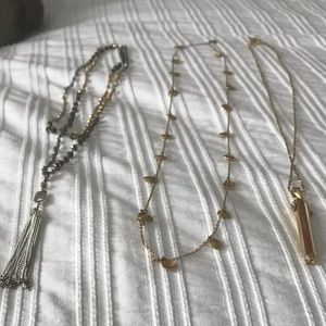 Stella&dot necklaces x3